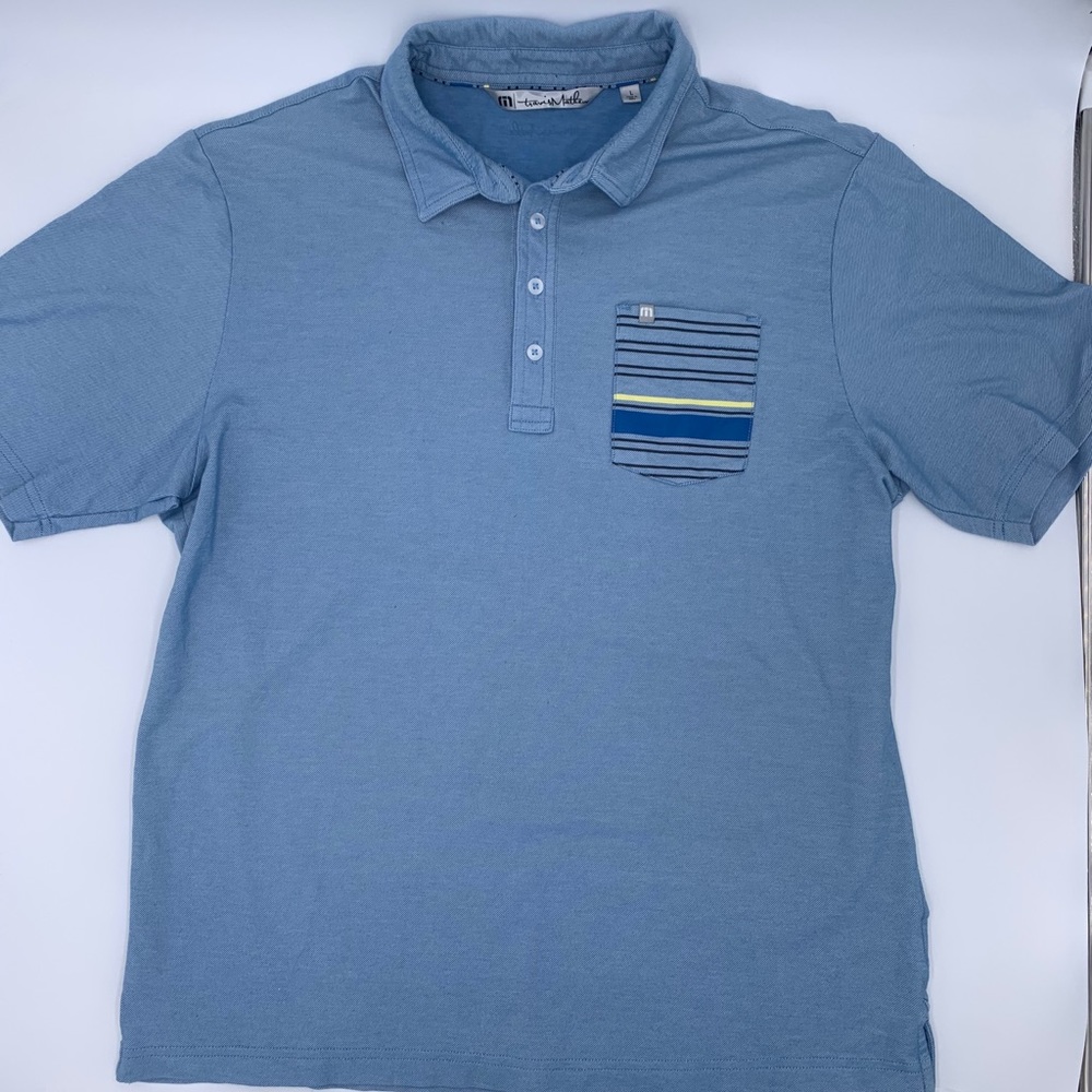 OLD TRAVIS MATHEW GOLF POLO - GOLF SHIRT - LARGE